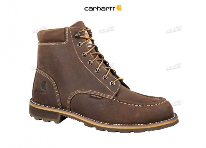 Carhartt 6-Inch Non-Safety Toe Work Boot DK BROWN OIL TANNED | TH0002844