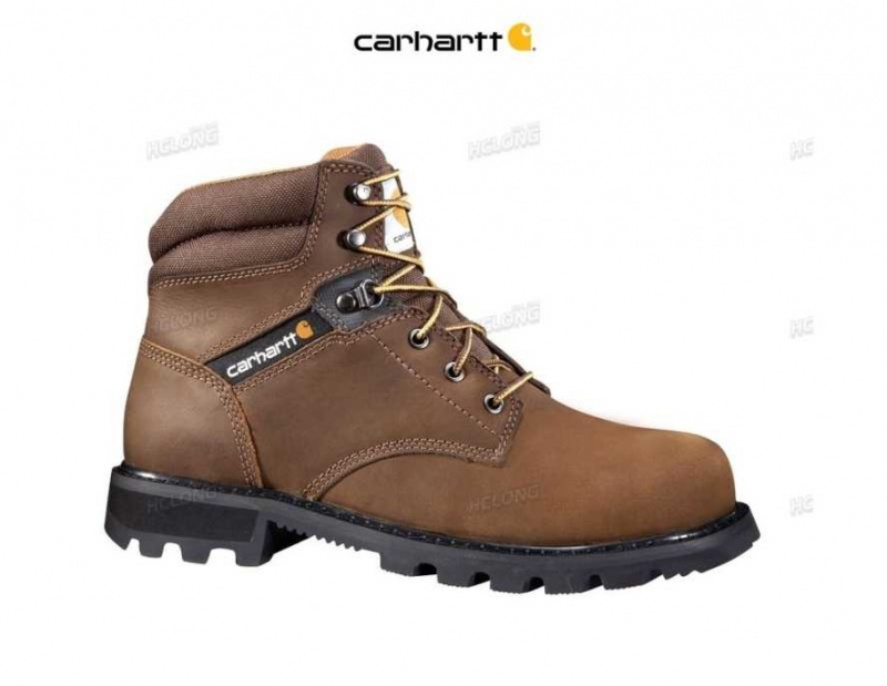 Carhartt 6-Inch Steel Toe Work Boot CRAZY HORSE BROWN OIL TANNED | TH0002846