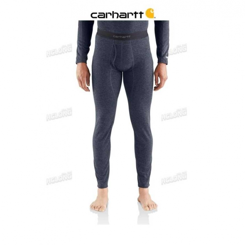 Carhartt Base Force Heavyweight Poly-Wool Bottom Navy Heather | TH0001695