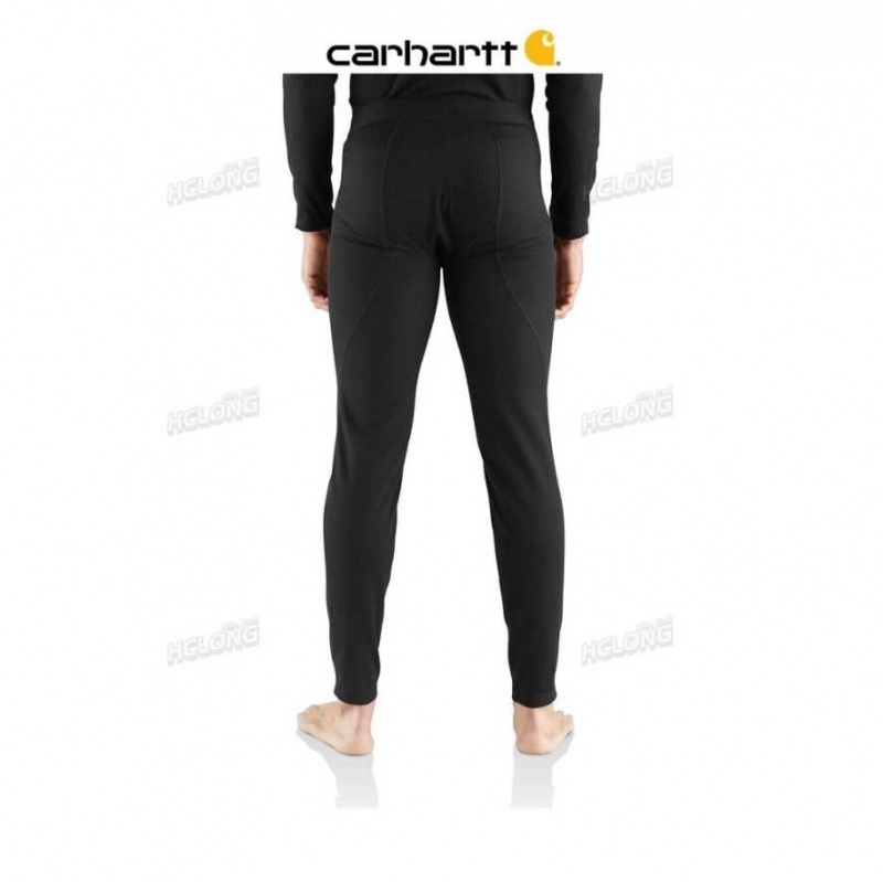 Carhartt Base Force Midweight Classic Bottom Black | TH0001692