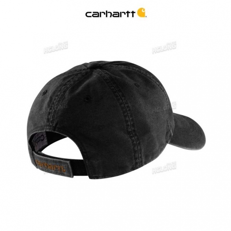 Carhartt Canvas Cap Black | TH0000865