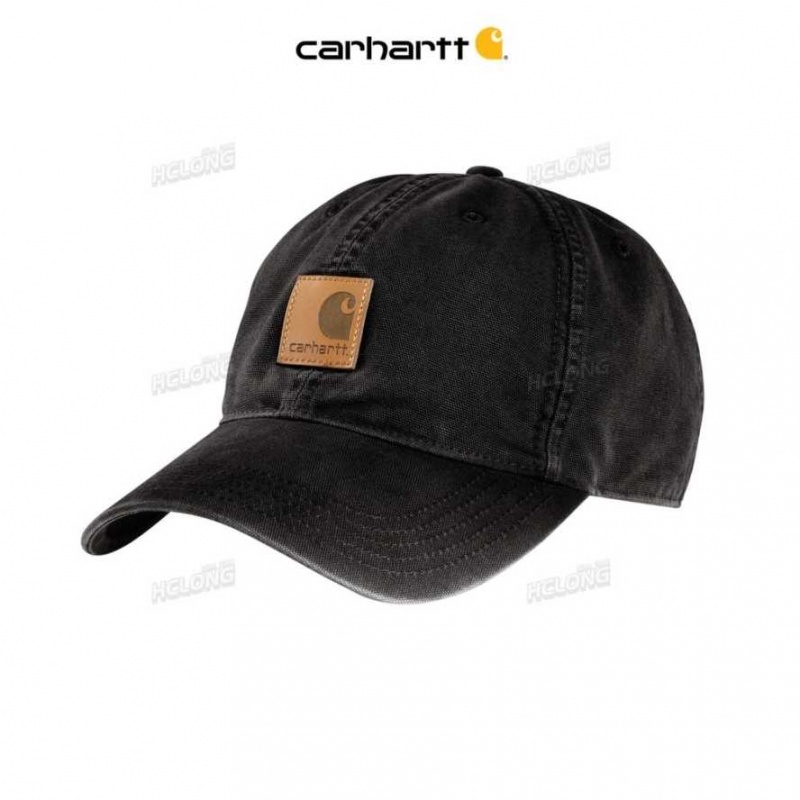 Carhartt Canvas Cap Black | TH0000865