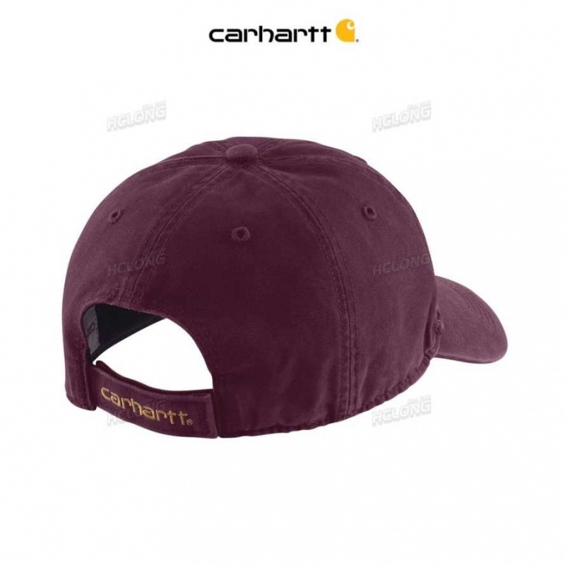 Carhartt Canvas Cap Blackberry | TH0000864