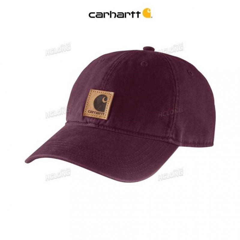 Carhartt Canvas Cap Blackberry | TH0000864