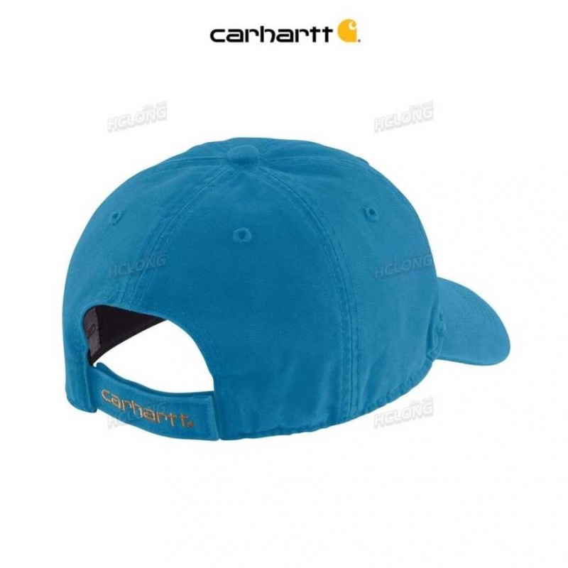 Carhartt Canvas Cap Marine Blue | TH0000861