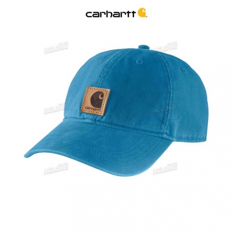 Carhartt Canvas Cap Marine Blue | TH0000861