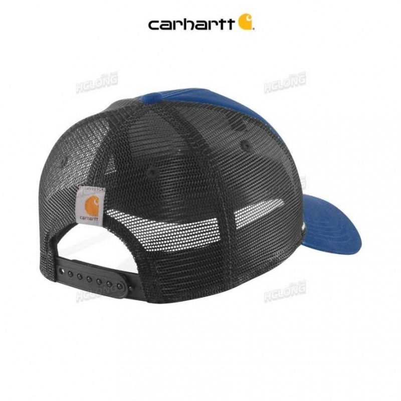 Carhartt Canvas Mesh-Back Crafted Patch Cap Lakeshore | TH0000928