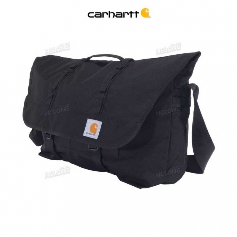 Carhartt Cargo Series Messenger Bag Black | TH0000622