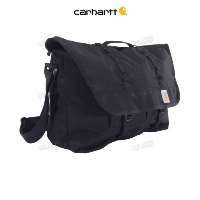 Carhartt Cargo Series Messenger Bag Black | TH0000622