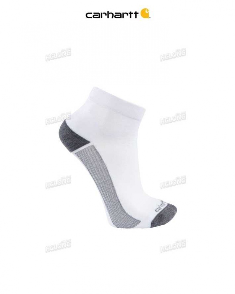 Carhartt Force Lightweight Quarter Sock White | TH0002049