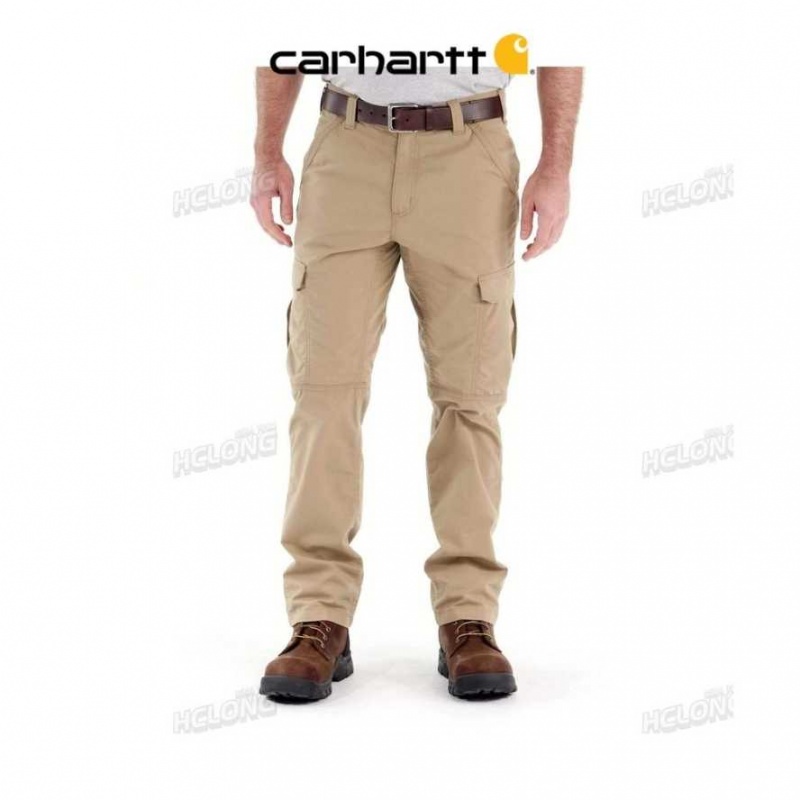 Carhartt Force Relaxed Fit Ripstop Cargo Work Pant Dark Khaki | TH0001629