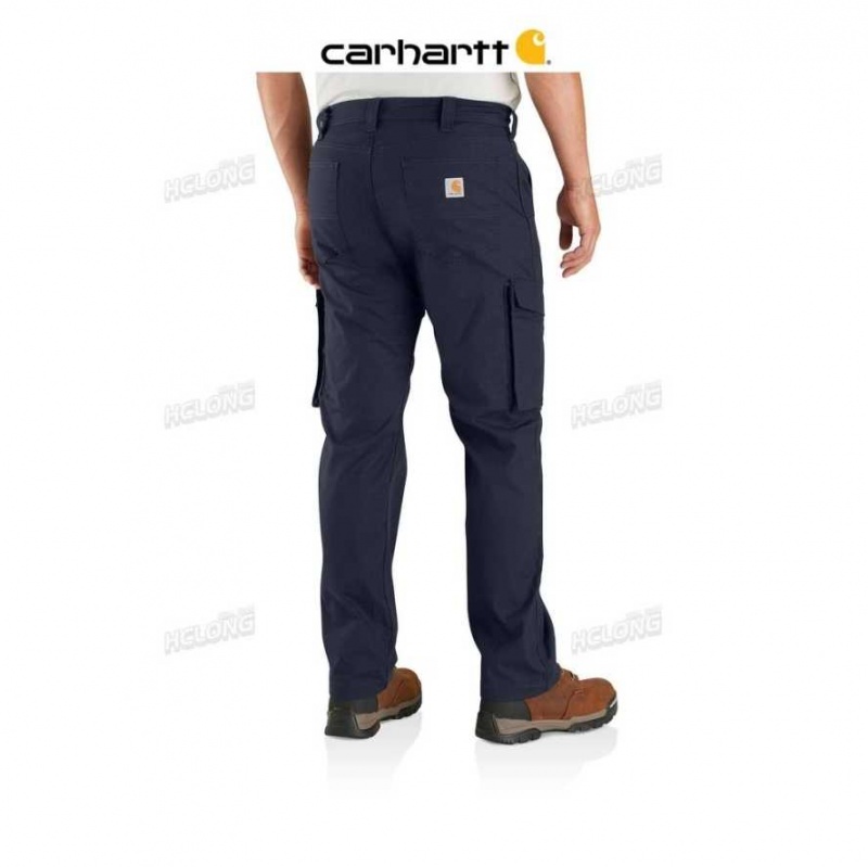 Carhartt Force Relaxed Fit Ripstop Cargo Work Pant Navy | TH0001643