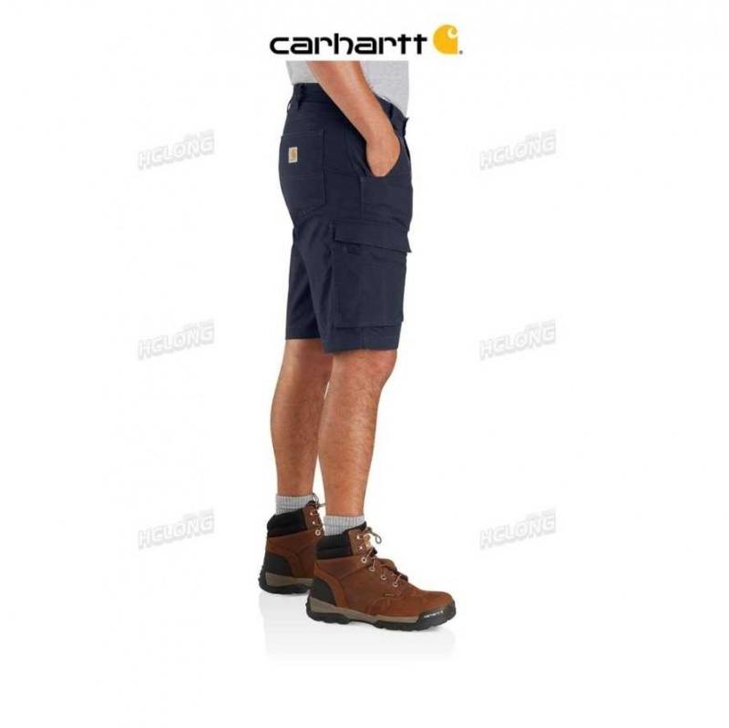 Carhartt Force Relaxed Fit Ripstop Cargo Short Navy | TH0001879