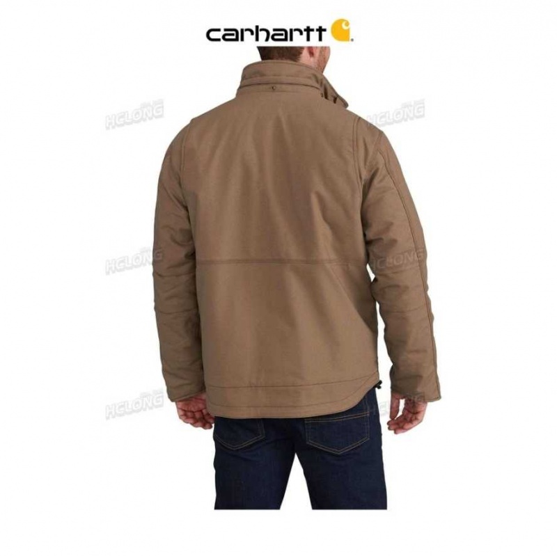 Carhartt Full Swing Loose Fit Quick Duck Insulated Jacket Canyon Brown | TH0000128