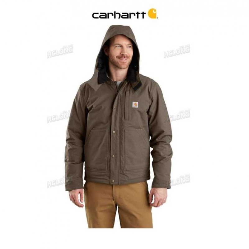 Carhartt Full Swing Relaxed Fit Ripstop Insulated Jacket Tarmac | TH0000143