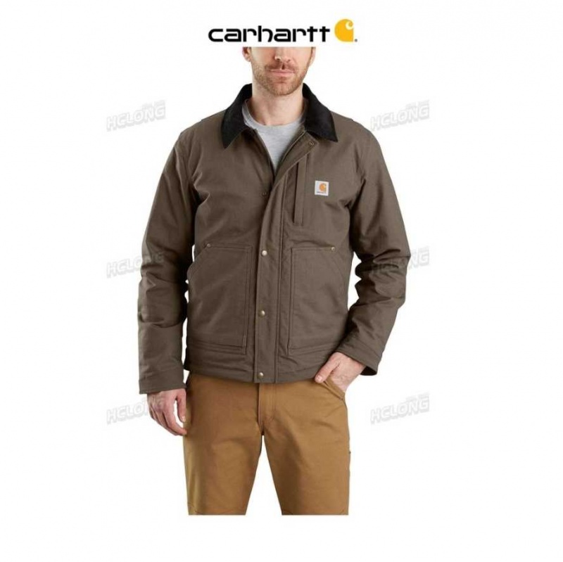 Carhartt Full Swing Relaxed Fit Ripstop Insulated Jacket Tarmac | TH0000143