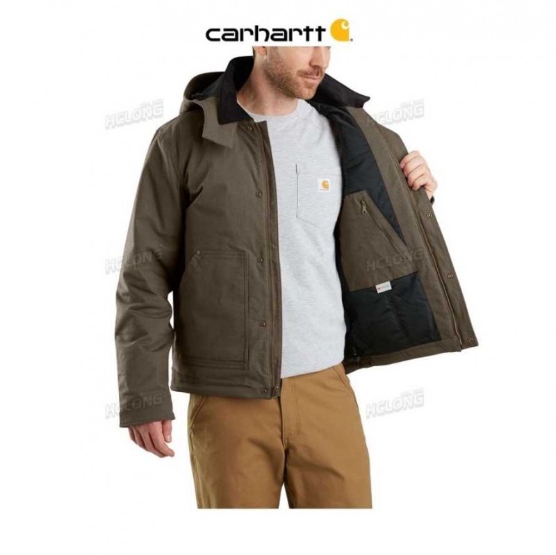 Carhartt Full Swing Relaxed Fit Ripstop Insulated Jacket Tarmac | TH0000143