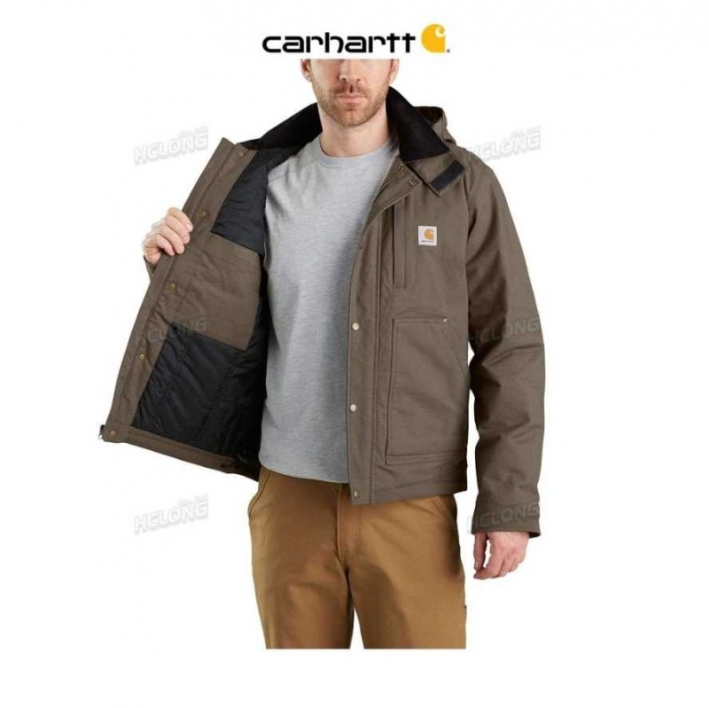 Carhartt Full Swing Relaxed Fit Ripstop Insulated Jacket Tarmac | TH0000143