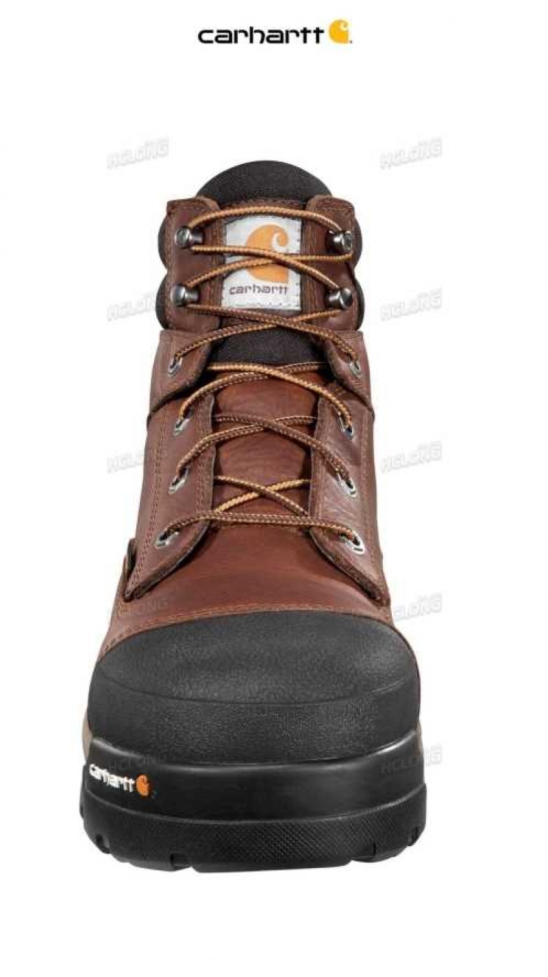 Carhartt Ground Force 6-Inch Composite Toe Work Boot PEANUT OIL TAN LEATHER | TH0002826