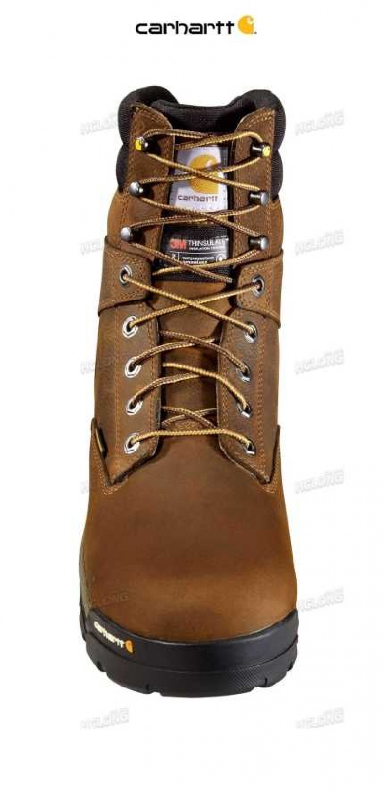 Carhartt Ground Force 8-Inch Composite Toe Work Boot Brown Oil Tanned | TH0002827