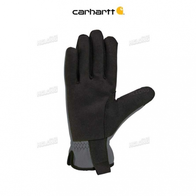 Carhartt High Dexterity Open Cuff Glove Gray | TH0001146