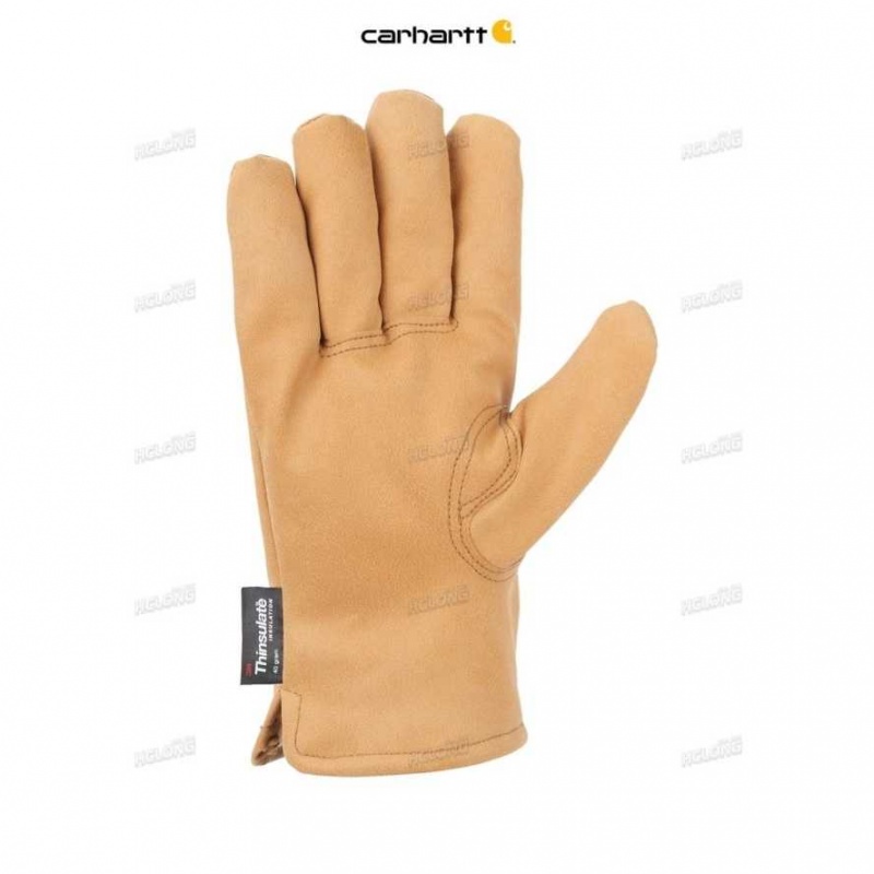 Carhartt Insulated Driver Glove Brown | TH0001104