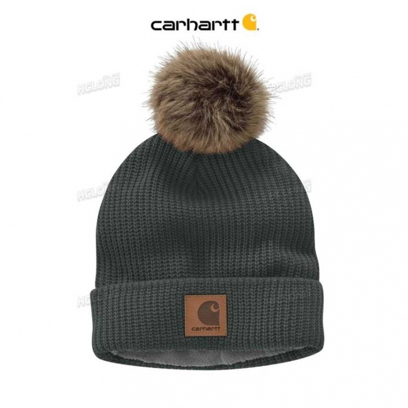 Carhartt Knit Fleece-Lined Hat Elm | TH0001204