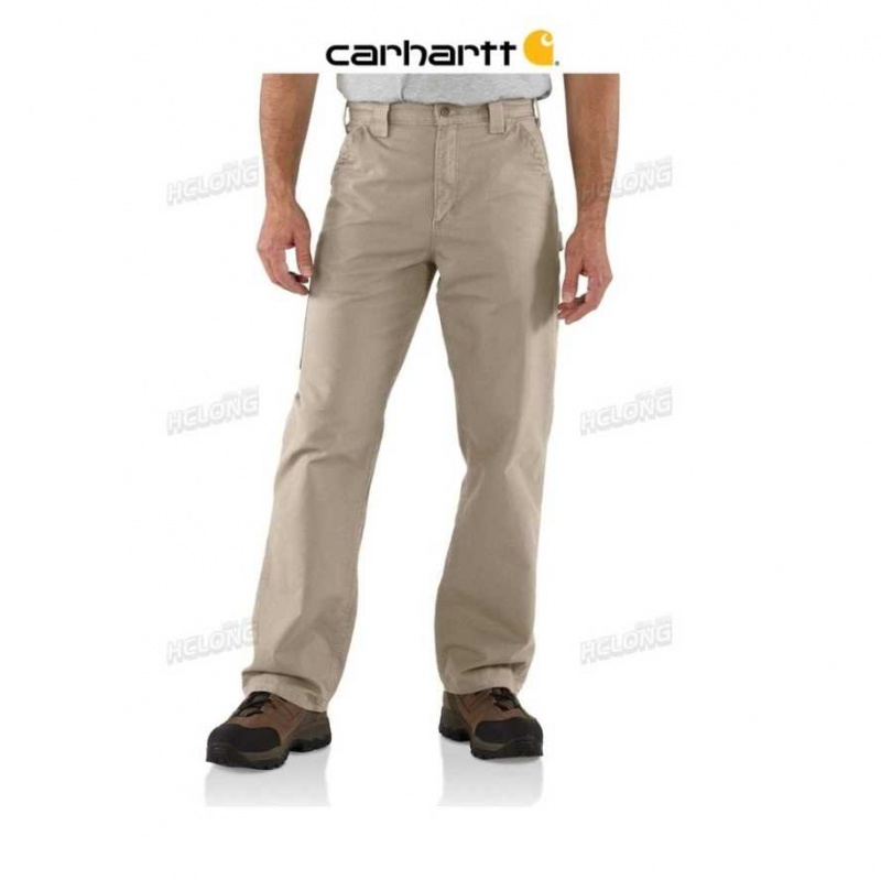 Carhartt Loose Fit Canvas Utility Work Pant Tan | TH0001676