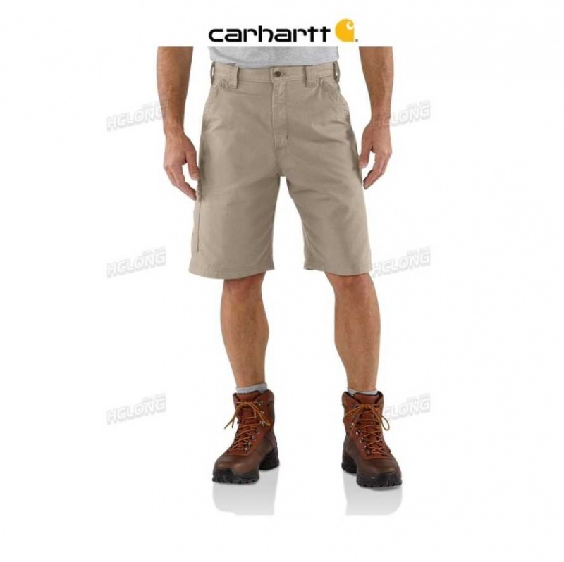 Carhartt Loose Fit Canvas Utility Work Short Tan | TH0001880