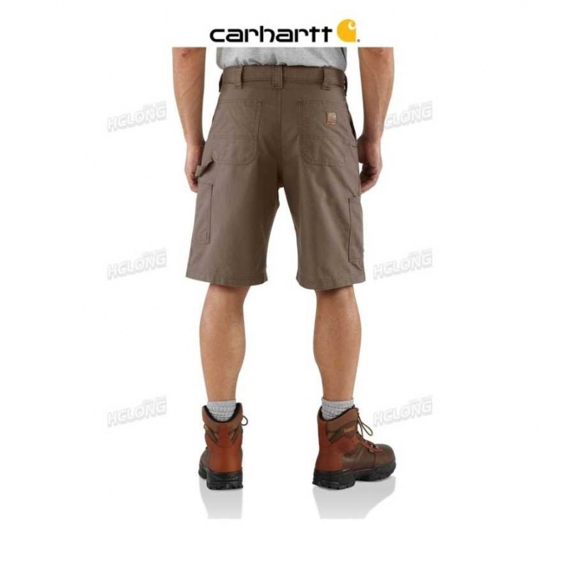 Carhartt Loose Fit Canvas Utility Work Short Light Brown | TH0001882