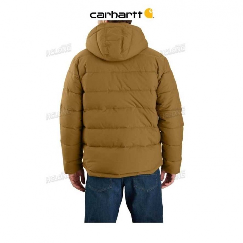 Carhartt Montana Loose Fit Insulated Jacket Oak Brown | TH0000218