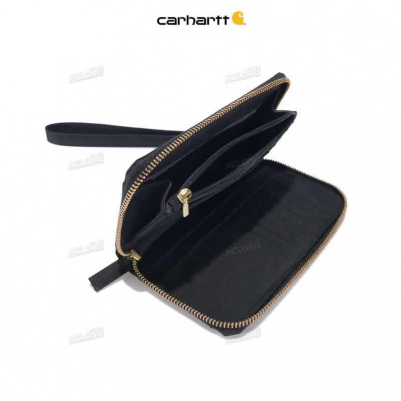 Carhartt NYLON DUCK LAY-FLAT CLUTCH Black | TH0002784