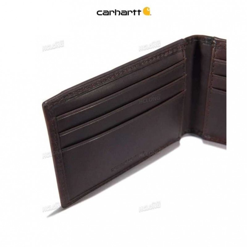 Carhartt Oil Tan Front Pocket Wallet Brown | TH0002773