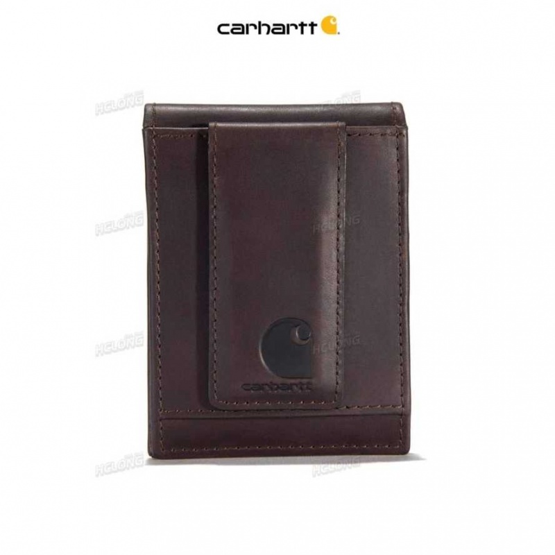 Carhartt Oil Tan Front Pocket Wallet Brown | TH0002773