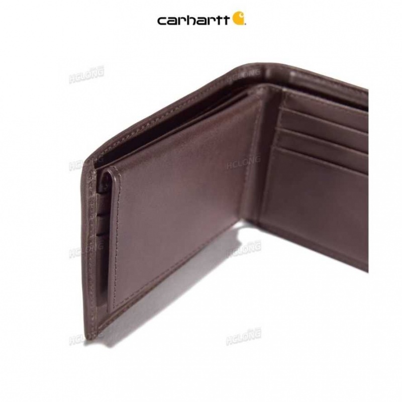 Carhartt Oil Tan Passcase Wallet Brown | TH0002771