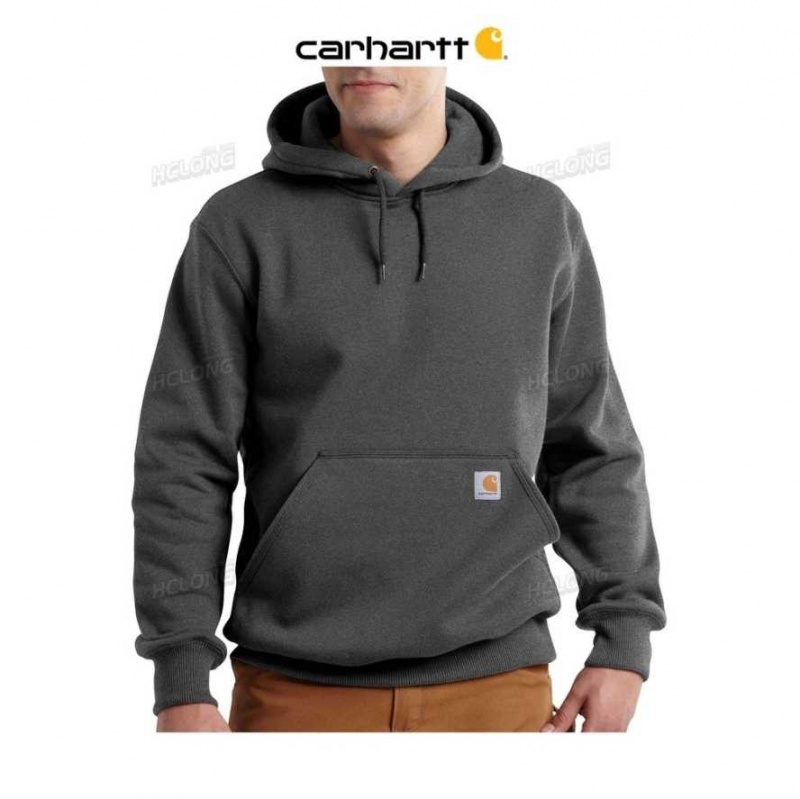 Carhartt Rain Defender Loose Fit Heavyweight Sweatshirt Carbon Heather | TH0000392