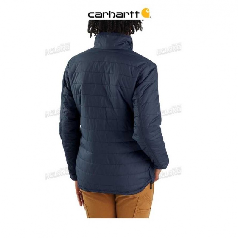 Carhartt Rain Defender Relaxed Fit Lightweight Insulated Jacket - 2 Warmer Rating Navy | TH0000176