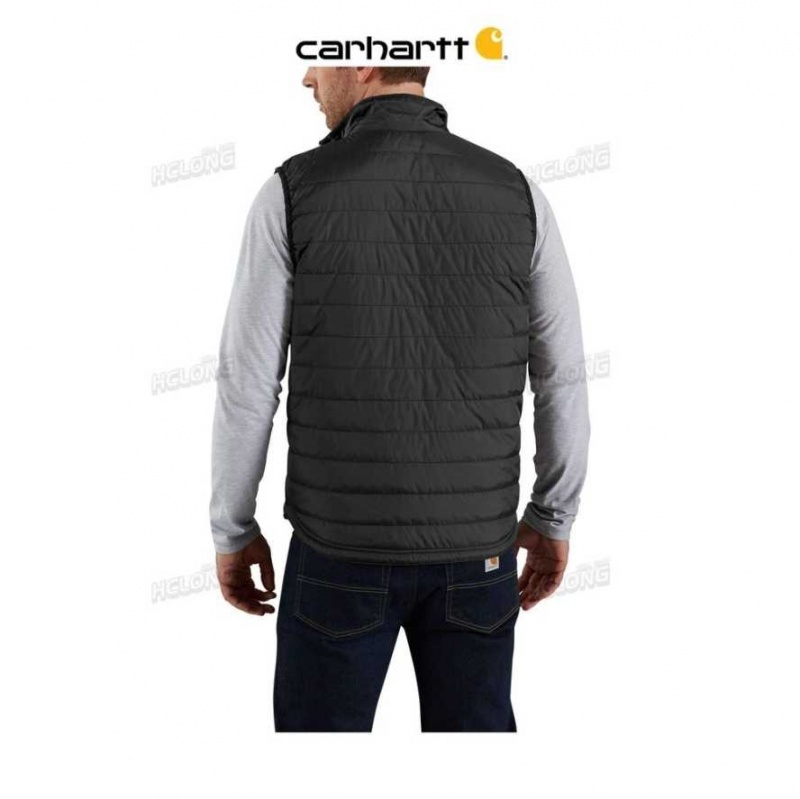 Carhartt Rain Defender Relaxed Fit Lightweight Insulated Vest Black | TH0002715