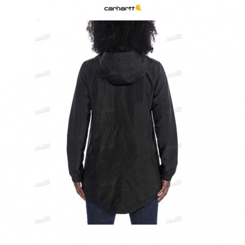 Carhartt Rain Defender Relaxed Fit Lightweight Coat - 1 Warm Rating Black | TH0000970