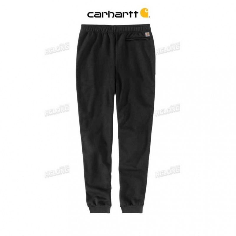 Carhartt Relaxed Fit Midweight Tapered Sweatpant Black | TH0001644