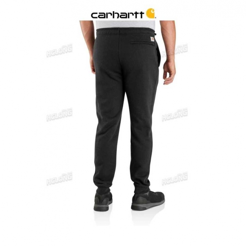 Carhartt Relaxed Fit Midweight Tapered Sweatpant Black | TH0001644