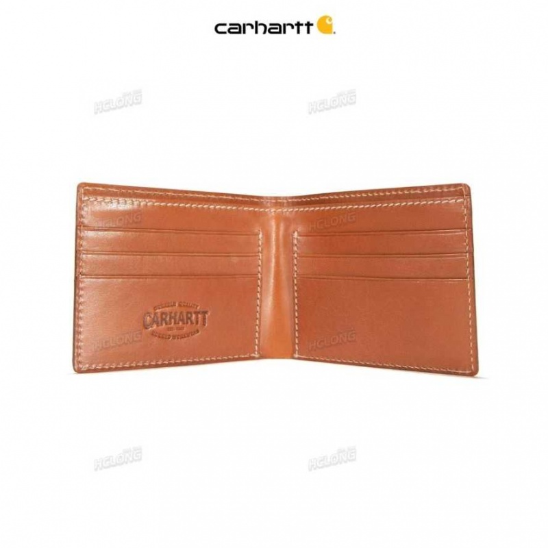 Carhartt Rough Cut Bifold Wallet Brown | TH0002762