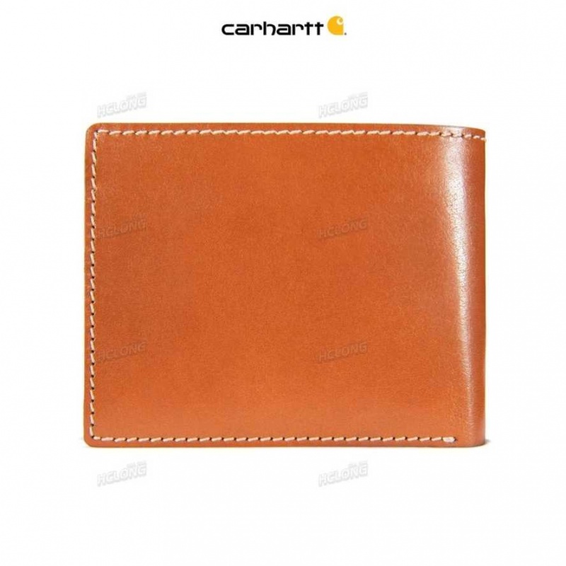 Carhartt Rough Cut Bifold Wallet Brown | TH0002762