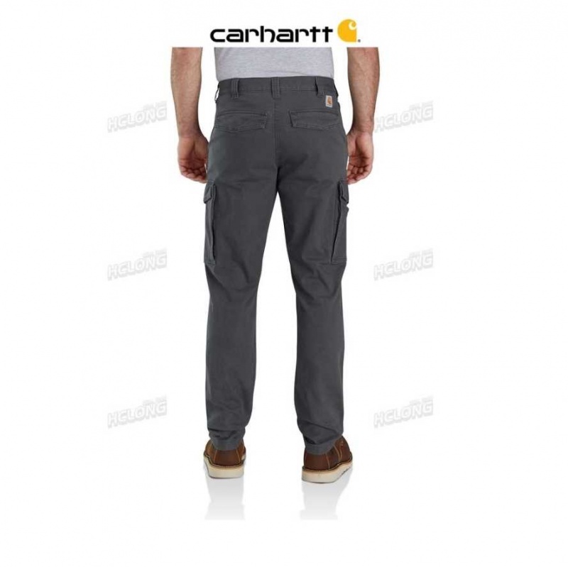 Carhartt Rugged Flex Relaxed Fit Canvas Cargo Work Pant Shadow | TH0001627