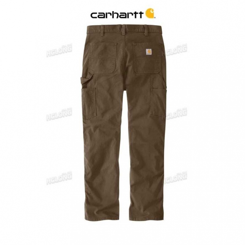 Carhartt Rugged Flex Relaxed Fit Duck Double-Front Utility Work Pant Tarmac | TH0001609