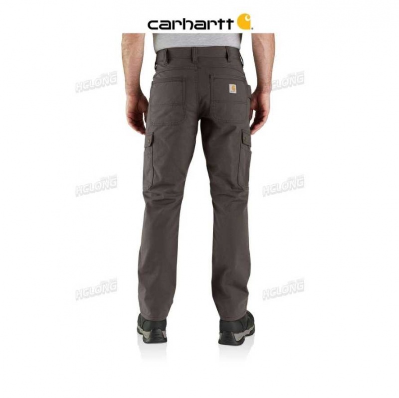 Carhartt Rugged Flex Relaxed Fit Ripstop Cargo Work Pant Dark Coffee | TH0001647