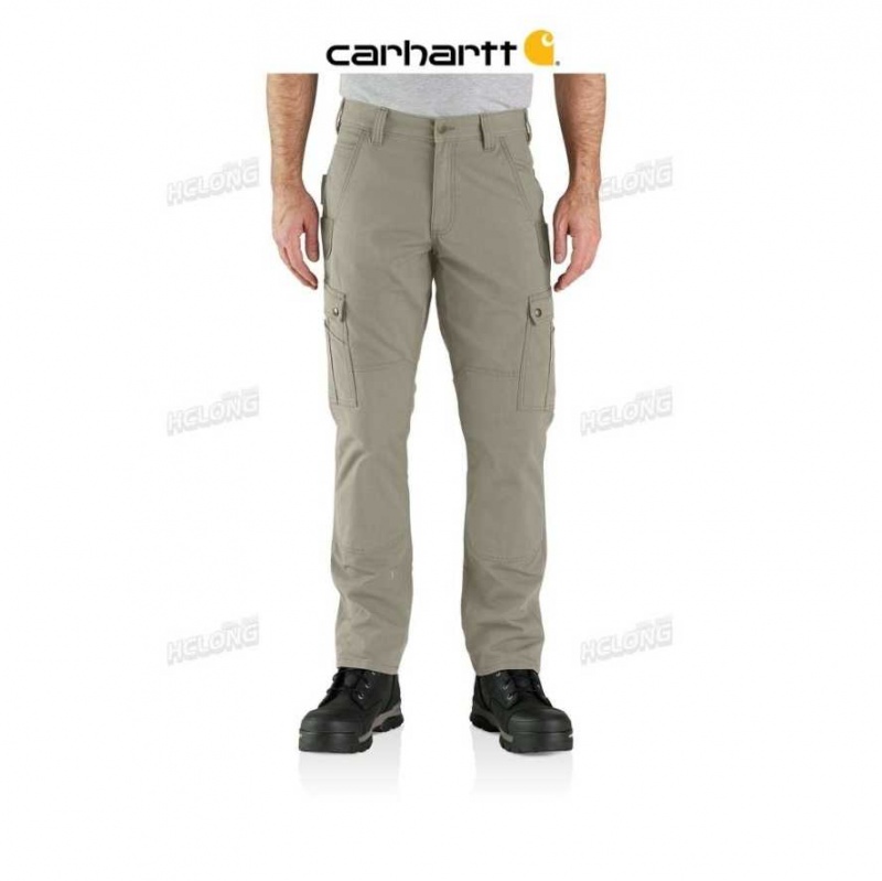 Carhartt Rugged Flex Relaxed Fit Ripstop Cargo Work Pant Greige | TH0001650