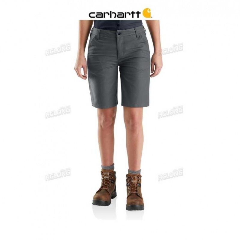 Carhartt Rugged Professional Series Rugged Flex Loose Fit Canvas Work Short Shadow | TH0001850