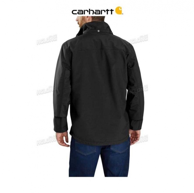 Carhartt Storm Defender Loose Fit Heavyweight Jacket Black | TH0000186