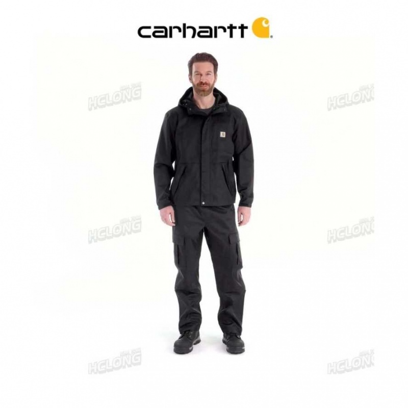 Carhartt Storm Defender Loose Fit Midweight Jacket Black | TH0000146